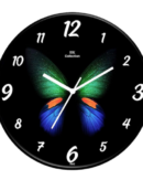 IIK COLLECTION Plastic Round Analogue Wall Clock