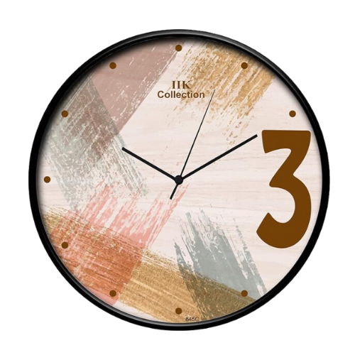 IIK COLLECTION IIK-845C Designer Analogue Round Wall Clock