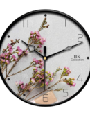 IIK COLLECTION Plastic Designer Analogue Round Wall Clock