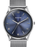 Sonata Quartz Analog Blue Dial