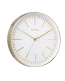 Nautica I 12 Inch I Modern Wall Clock with Silent Sweep Moment I 1Pc Wall Clock