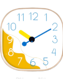 ZEPOLI -Wall Clock for Home Hall Living Bedroom 12 inch | Silent Quartz Decorative Wall Clock