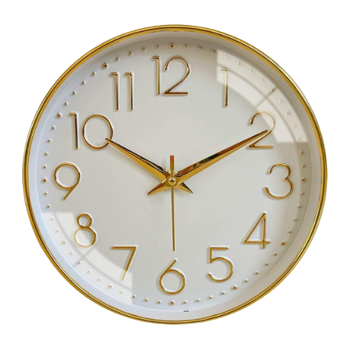 Wazdorf Wall Clock 10" Silent .Quartz Decorative Latest Wall Clock