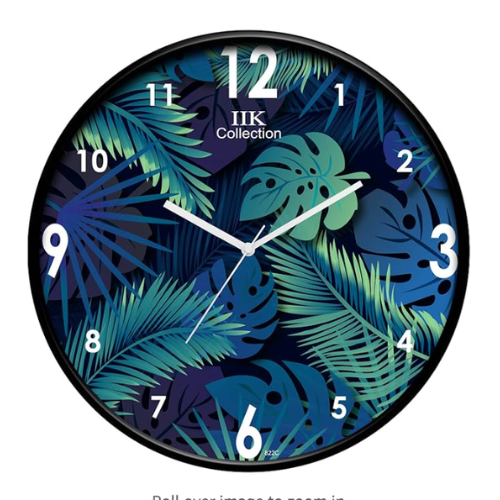 IIK COLLECTION Round Analogue Wall Clock