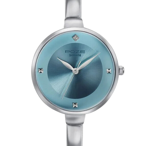 Poze by Sonata Quartz Analog Blue Dial