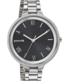 Sonata Quartz Analog Black Dial