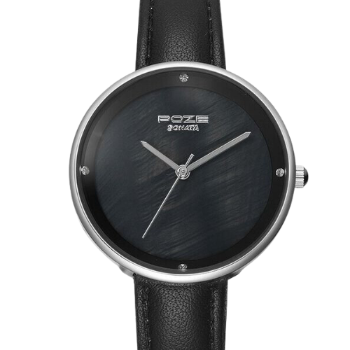 Poze by Sonata Quartz Analog Black Dial