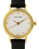 Sonata Quartz Analog White Dial