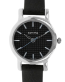 Sonata Quartz Analog Black Dial