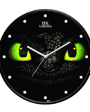 IIK COLLECTION Plastic Designer Analog Round Wall Clock
