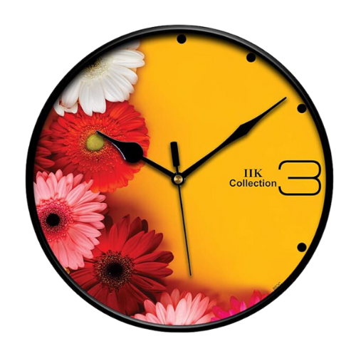 IIK COLLECTION Designer Analogue Round Wall Clock