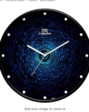 IIK COLLECTION Plastic Designer Analogue Round Wall Clock