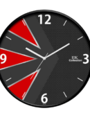 IIK COLLECTION Plastic Round Analogue Wall Clock