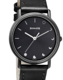 Sonata Play Black Dial Women Watch