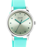 Sonata Splash Green Dial Women Watch