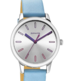 Sonata Splash Silver Dial Women Watch