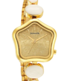 Sonata Utsav Beige Dial Yellow Bi Metal
