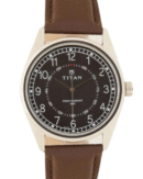 Titan Men's Timeless Charm: Men's Analog Watch with Black Dial