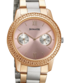 Sonata Multifunctions Pink Dial