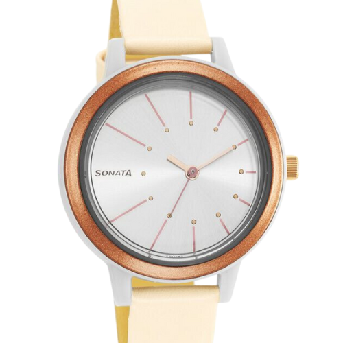 Sonata Pop Silver Dial Women Watch