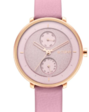 Titan Pastel Dreams Quartz Analog Leather Strap Watch for Women