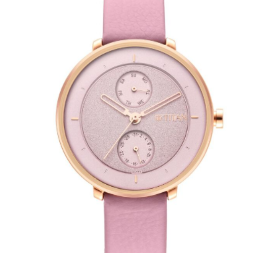 Titan Pastel Dreams Quartz Analog Leather Strap Watch for Women