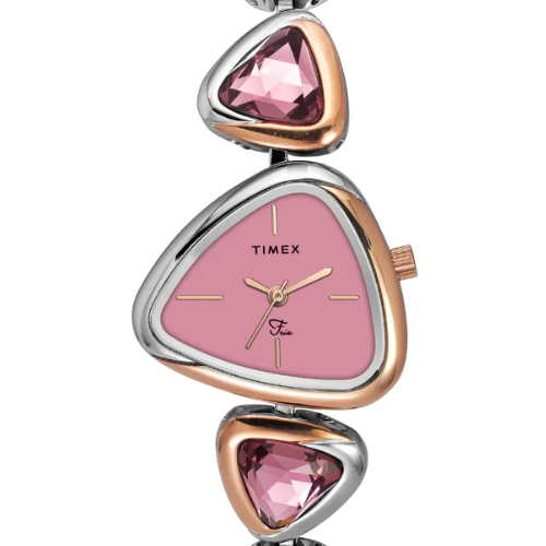 Timex Fria Women Pink Triangle Analog Watch