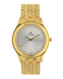 Titan Analog Silver Dial Stainless Steel Strap watch for Men