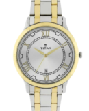 Titan Analog with Date Dial Stainless Steel Strap watch for Men