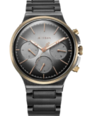Titan Quartet Grey Dial Analog with Day and Date Stainless Steel Strap watch for Men