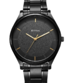 Titan Quartz Analog Silver Dial Watch for Men