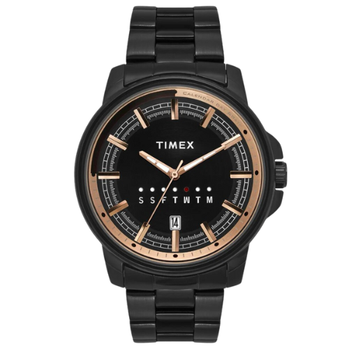 Timex E Class Men's Black Dial