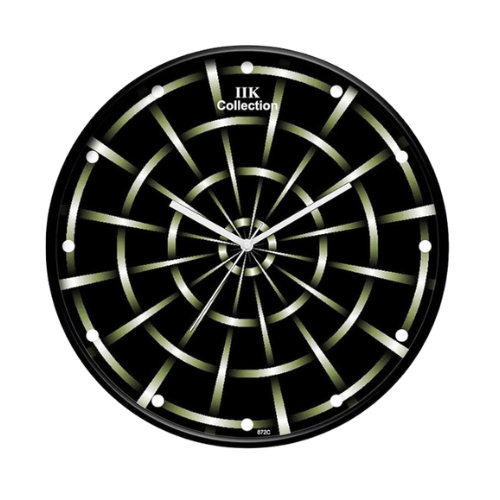 IK COLLECTION Designer Analogue Round Wall Clock