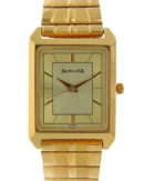 Sonata Quartz Analog Champagne Dial
