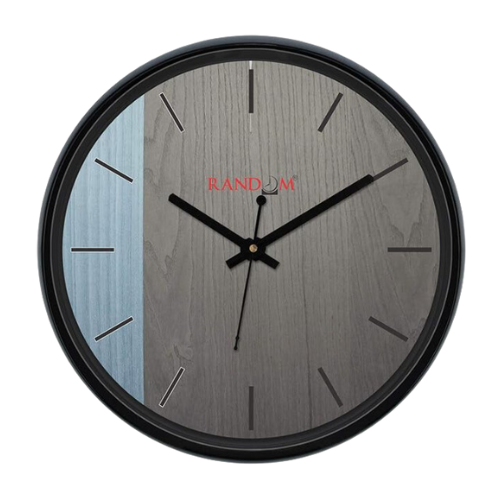 Random Wall Clock For Living Room, Bedroom, Home, Office, Kitchen, Round Shaped Designer Plastic Wall Clock