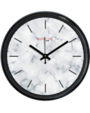 RANDOM Marble Feature Plastic Wall Clock