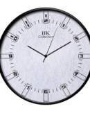 IIK COLLECTION Designer Analogue Round Plastic Wall Clock