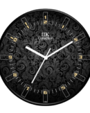 IIK COLLECTION Plastic Analogue Round Multicolour Wall Clock