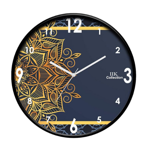 IIK COLLECTION Designer Analouge Round Wall Clock